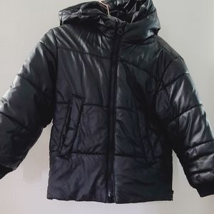 Zara Baby Outerwear Collection Kids Jacket Hooded Black Size 3/4 Years